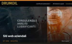 Creazione siti web per aziende e PMI a treviso - Drumoil by Orto Creativo