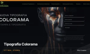 Tipografia Colorama — sito della tipografia di San Donà, a cura di Orto Creativo