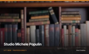 Studio Michele Populin — sito dello studio di commercialisti, a cura di Orto Creativo