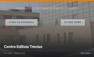 Formedil Treviso — sito della tipografia di San Donà, a cura di Orto Creativo
