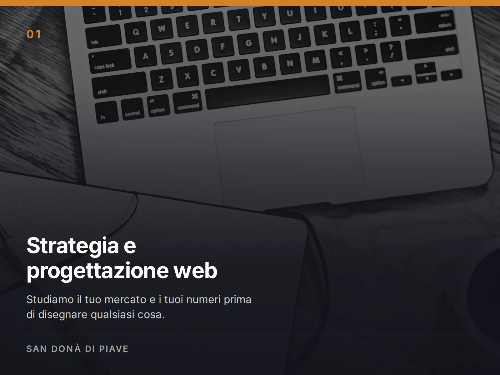 Analisi web San Donà di Piave: grafici e appunti di studio del mercato prima della progettazione del sito